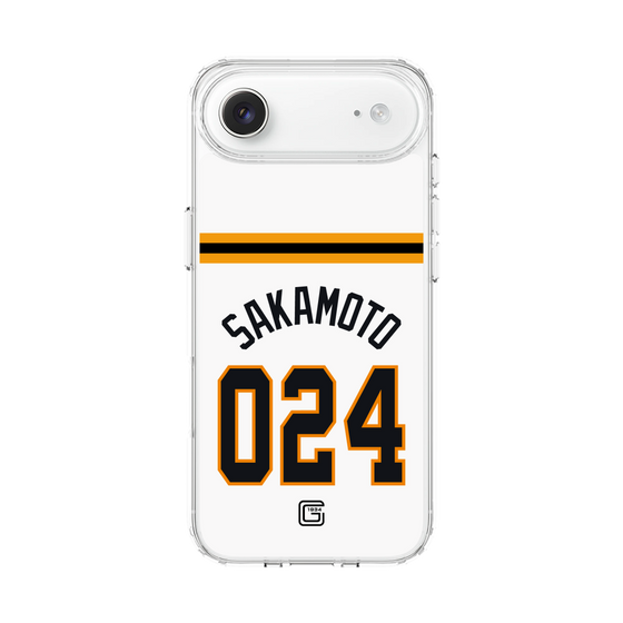 スリムプロテクションケース［ 読売ジャイアンツ - #024 SAKAMOTO - ホーム ］