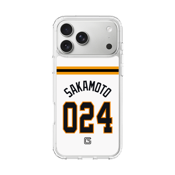 スリムプロテクションケース［ 読売ジャイアンツ - #024 SAKAMOTO - ホーム ］