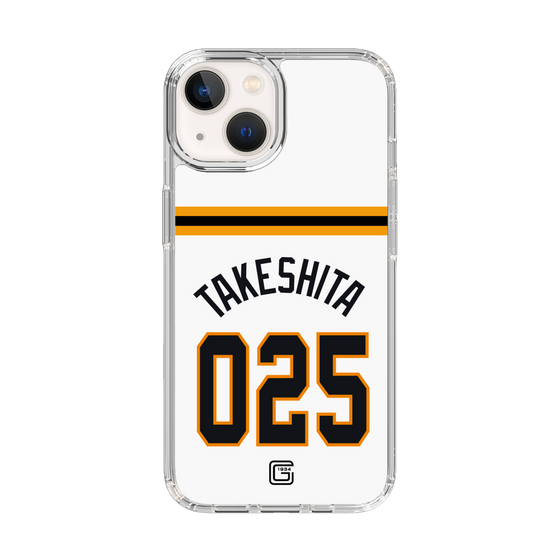 スリムプロテクションケース［ 読売ジャイアンツ - #025 TAKESHITA - ホーム ］
