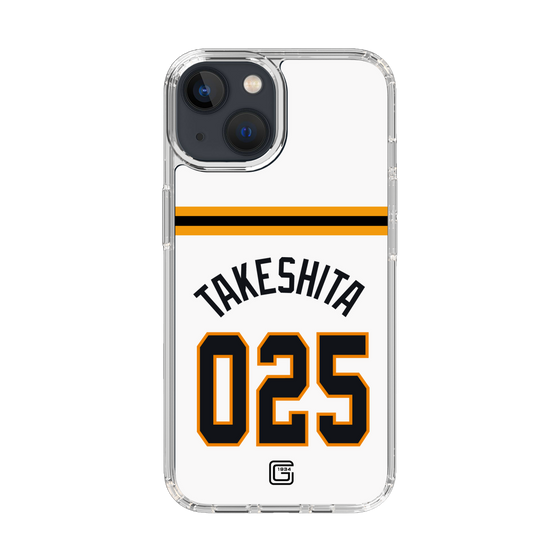 スリムプロテクションケース［ 読売ジャイアンツ - #025 TAKESHITA - ホーム ］