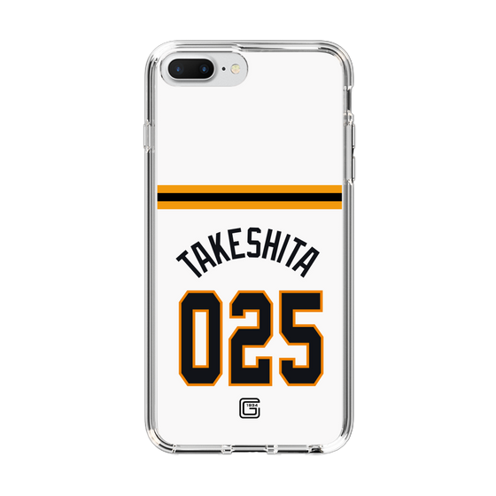 スリムプロテクションケース［ 読売ジャイアンツ - #025 TAKESHITA - ホーム ］
