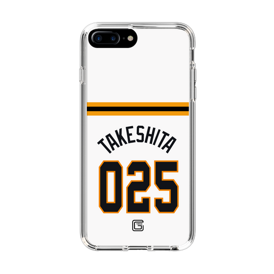 スリムプロテクションケース［ 読売ジャイアンツ - #025 TAKESHITA - ホーム ］