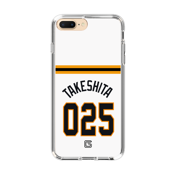 スリムプロテクションケース［ 読売ジャイアンツ - #025 TAKESHITA - ホーム ］