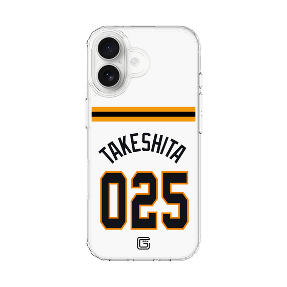 スリムプロテクションケース［ 読売ジャイアンツ - #025 TAKESHITA - ホーム ］