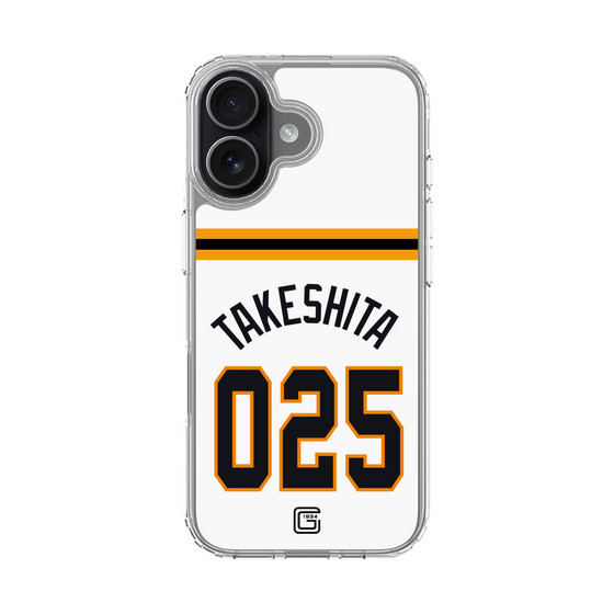 スリムプロテクションケース［ 読売ジャイアンツ - #025 TAKESHITA - ホーム ］