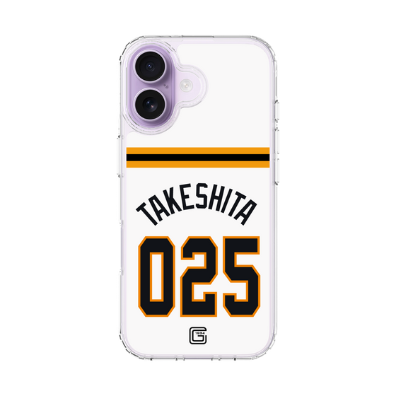 スリムプロテクションケース［ 読売ジャイアンツ - #025 TAKESHITA - ホーム ］