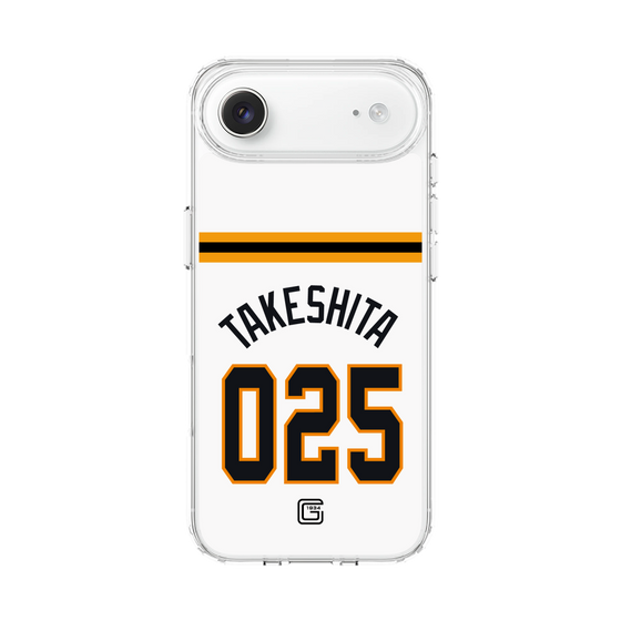 スリムプロテクションケース［ 読売ジャイアンツ - #025 TAKESHITA - ホーム ］