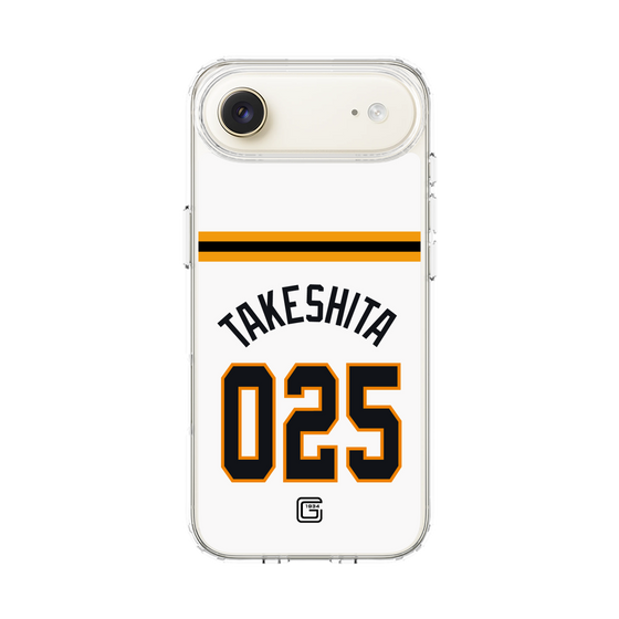 スリムプロテクションケース［ 読売ジャイアンツ - #025 TAKESHITA - ホーム ］