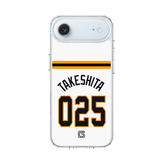 スリムプロテクションケース［ 読売ジャイアンツ - #025 TAKESHITA - ホーム ］