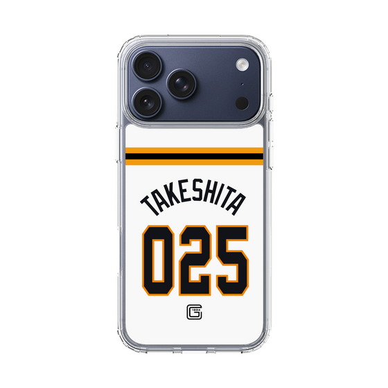 スリムプロテクションケース［ 読売ジャイアンツ - #025 TAKESHITA - ホーム ］