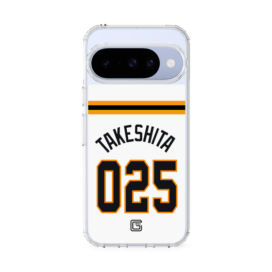 スリムプロテクションケース［ 読売ジャイアンツ - #025 TAKESHITA - ホーム ］