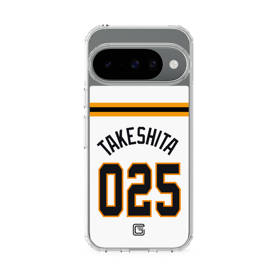 スリムプロテクションケース［ 読売ジャイアンツ - #025 TAKESHITA - ホーム ］