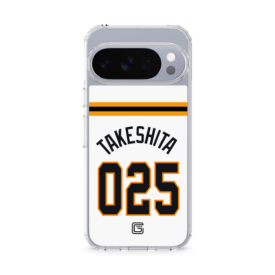 スリムプロテクションケース［ 読売ジャイアンツ - #025 TAKESHITA - ホーム ］