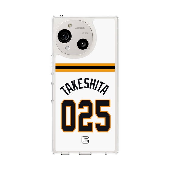 スリムプロテクションケース［ 読売ジャイアンツ - #025 TAKESHITA - ホーム ］
