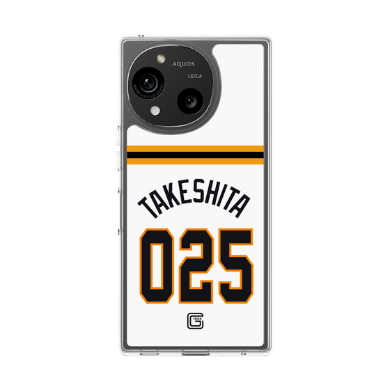 スリムプロテクションケース［ 読売ジャイアンツ - #025 TAKESHITA - ホーム ］