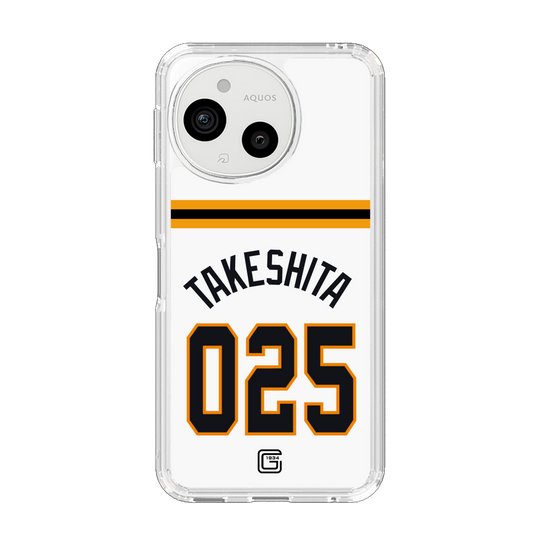 スリムプロテクションケース［ 読売ジャイアンツ - #025 TAKESHITA - ホーム ］