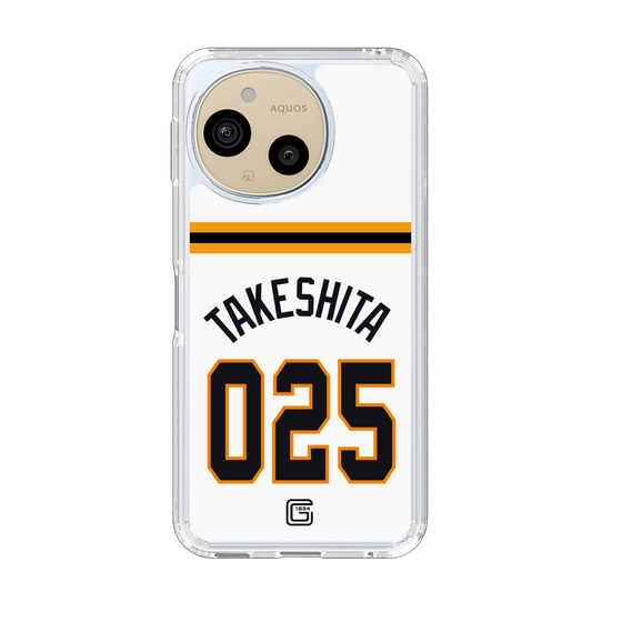 スリムプロテクションケース［ 読売ジャイアンツ - #025 TAKESHITA - ホーム ］