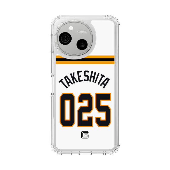 スリムプロテクションケース［ 読売ジャイアンツ - #025 TAKESHITA - ホーム ］