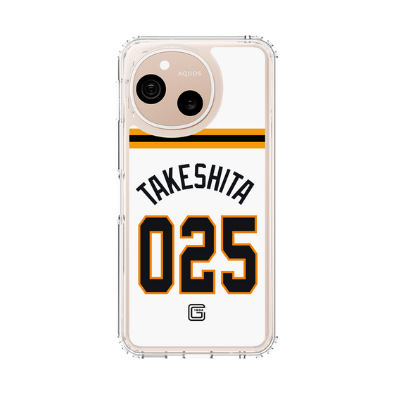 スリムプロテクションケース［ 読売ジャイアンツ - #025 TAKESHITA - ホーム ］