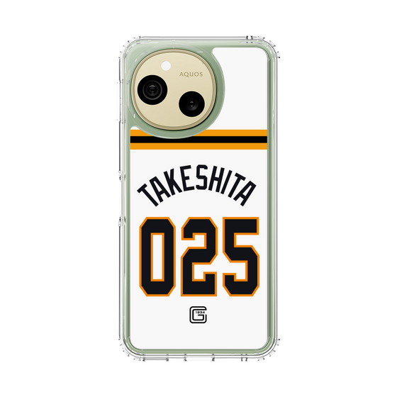 スリムプロテクションケース［ 読売ジャイアンツ - #025 TAKESHITA - ホーム ］