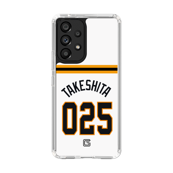 スリムプロテクションケース［ 読売ジャイアンツ - #025 TAKESHITA - ホーム ］