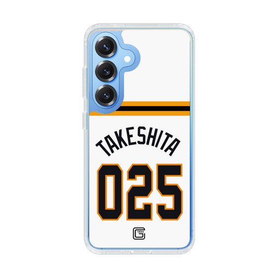 スリムプロテクションケース［ 読売ジャイアンツ - #025 TAKESHITA - ホーム ］