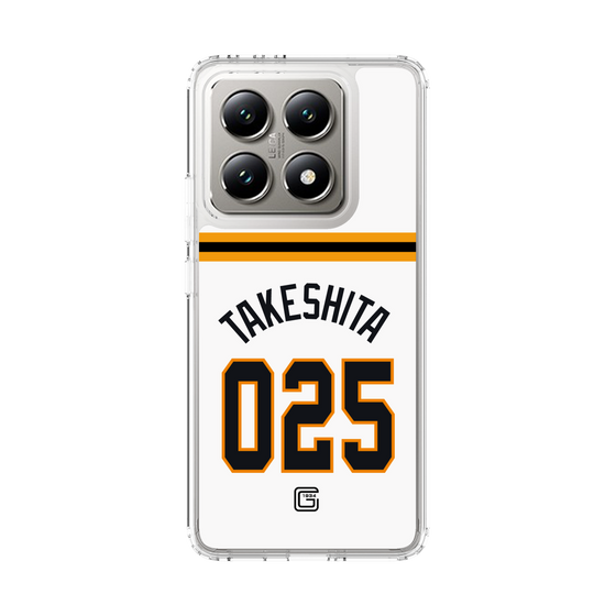 スリムプロテクションケース［ 読売ジャイアンツ - #025 TAKESHITA - ホーム ］