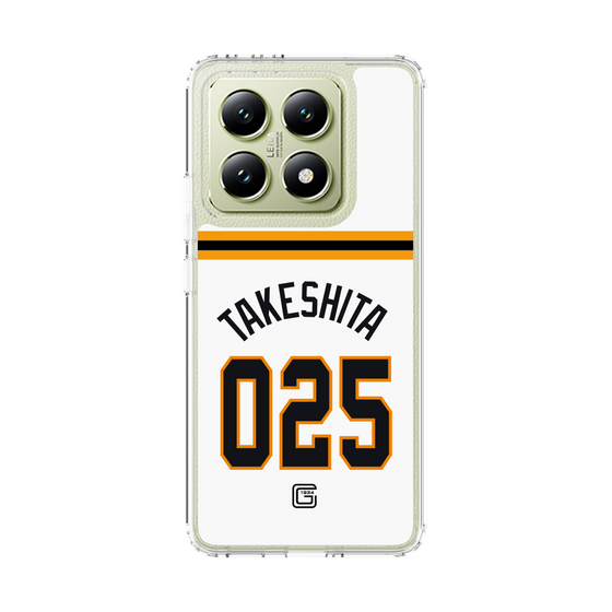 スリムプロテクションケース［ 読売ジャイアンツ - #025 TAKESHITA - ホーム ］