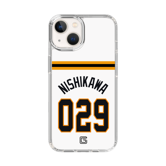 スリムプロテクションケース［ 読売ジャイアンツ - #029 NISHIKAWA - ホーム ］