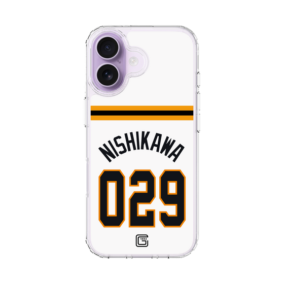 スリムプロテクションケース［ 読売ジャイアンツ - #029 NISHIKAWA - ホーム ］