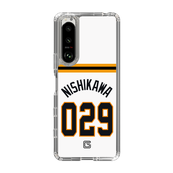 スリムプロテクションケース［ 読売ジャイアンツ - #029 NISHIKAWA - ホーム ］
