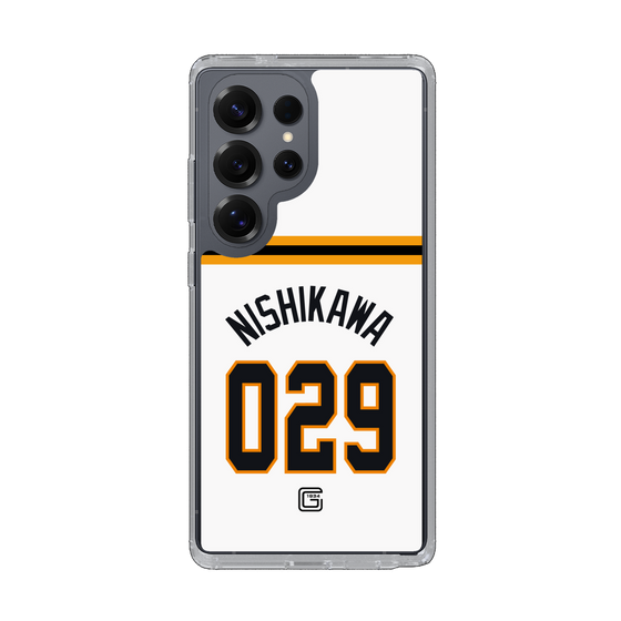 スリムプロテクションケース［ 読売ジャイアンツ - #029 NISHIKAWA - ホーム ］