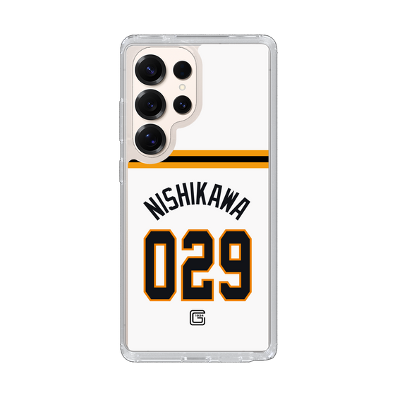 スリムプロテクションケース［ 読売ジャイアンツ - #029 NISHIKAWA - ホーム ］