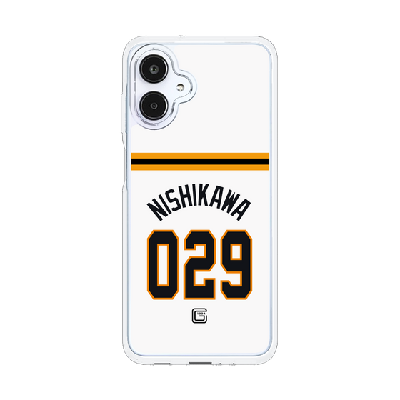スリムプロテクションケース［ 読売ジャイアンツ - #029 NISHIKAWA - ホーム ］