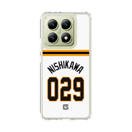 スリムプロテクションケース［ 読売ジャイアンツ - #029 NISHIKAWA - ホーム ］