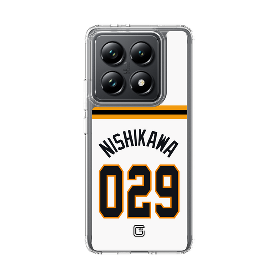 スリムプロテクションケース［ 読売ジャイアンツ - #029 NISHIKAWA - ホーム ］