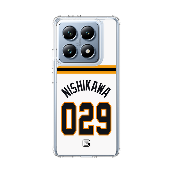 スリムプロテクションケース［ 読売ジャイアンツ - #029 NISHIKAWA - ホーム ］