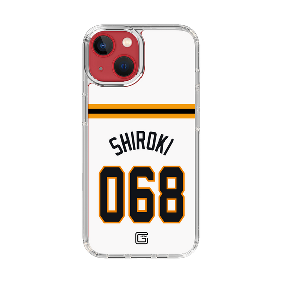 スリムプロテクションケース［ 読売ジャイアンツ - #068 SHIROKI - ホーム ］