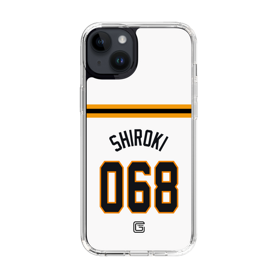 スリムプロテクションケース［ 読売ジャイアンツ - #068 SHIROKI - ホーム ］
