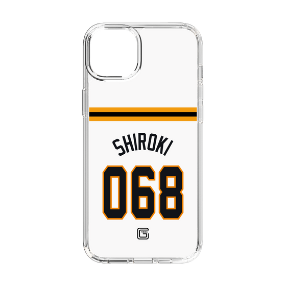 スリムプロテクションケース［ 読売ジャイアンツ - #068 SHIROKI - ホーム ］