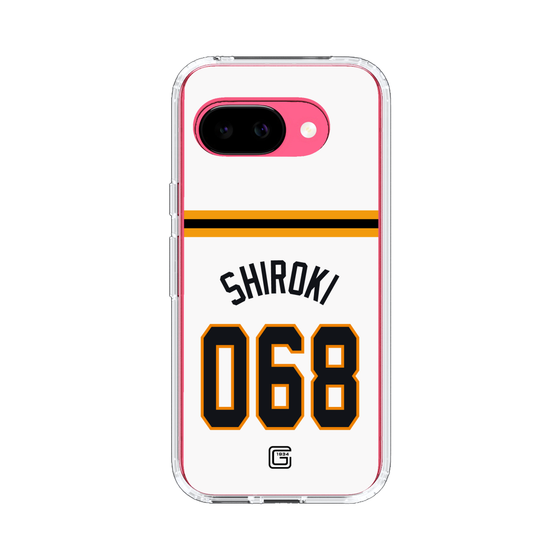 スリムプロテクションケース［ 読売ジャイアンツ - #068 SHIROKI - ホーム ］