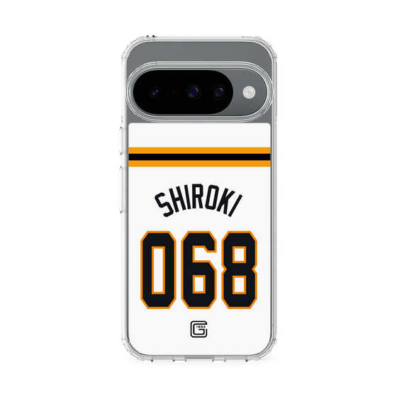 スリムプロテクションケース［ 読売ジャイアンツ - #068 SHIROKI - ホーム ］