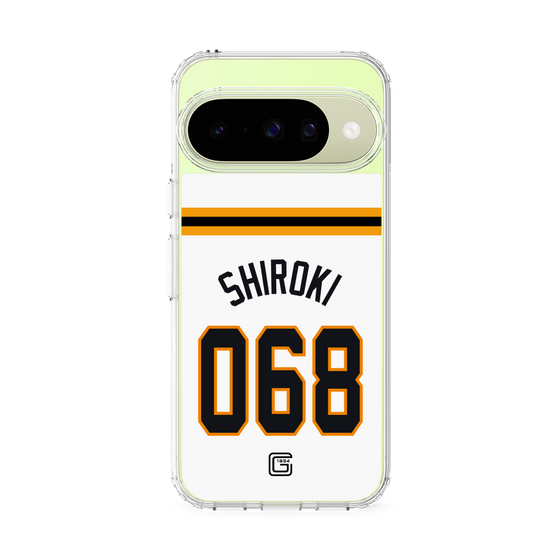 スリムプロテクションケース［ 読売ジャイアンツ - #068 SHIROKI - ホーム ］
