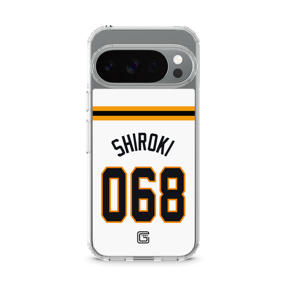 スリムプロテクションケース［ 読売ジャイアンツ - #068 SHIROKI - ホーム ］