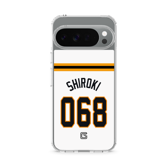 スリムプロテクションケース［ 読売ジャイアンツ - #068 SHIROKI - ホーム ］