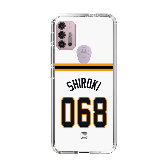 スリムプロテクションケース［ 読売ジャイアンツ - #068 SHIROKI - ホーム ］