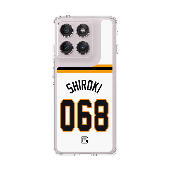 スリムプロテクションケース［ 読売ジャイアンツ - #068 SHIROKI - ホーム ］