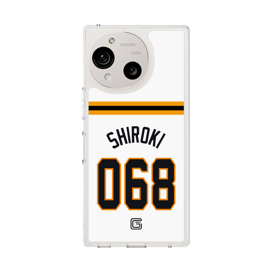 スリムプロテクションケース［ 読売ジャイアンツ - #068 SHIROKI - ホーム ］