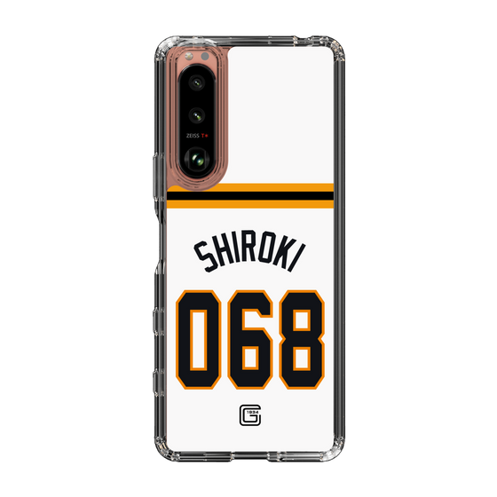スリムプロテクションケース［ 読売ジャイアンツ - #068 SHIROKI - ホーム ］