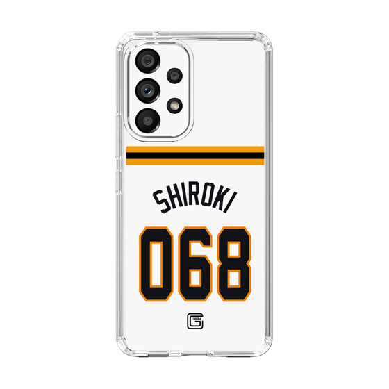 スリムプロテクションケース［ 読売ジャイアンツ - #068 SHIROKI - ホーム ］